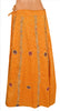 Sanskriti Vintage Indian Bollywood Women Long Skirt Hand Beaded Woven L Size Lehenga