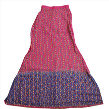 Load image into Gallery viewer, Sanskriti Vintage Indian Bollywood Women Long Skirt Hand Beaded Blue M Size Lehenga
