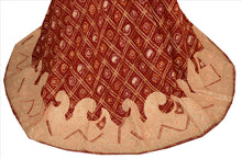 Load image into Gallery viewer, Vintage Indian Wedding Women Long Skirt Hand Beaded Bandhani M Size Lehenga
