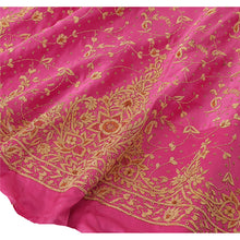 Load image into Gallery viewer, Sanskriti Vintage Pink Unstitched Long Skirt Lehenga Heavy Wedding Zardozi Work
