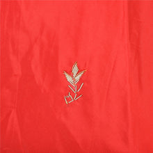 Load image into Gallery viewer, Sanskriti Vintage Long Wedding Skirt Pure Silk Red Handmade Stitched Lehenga
