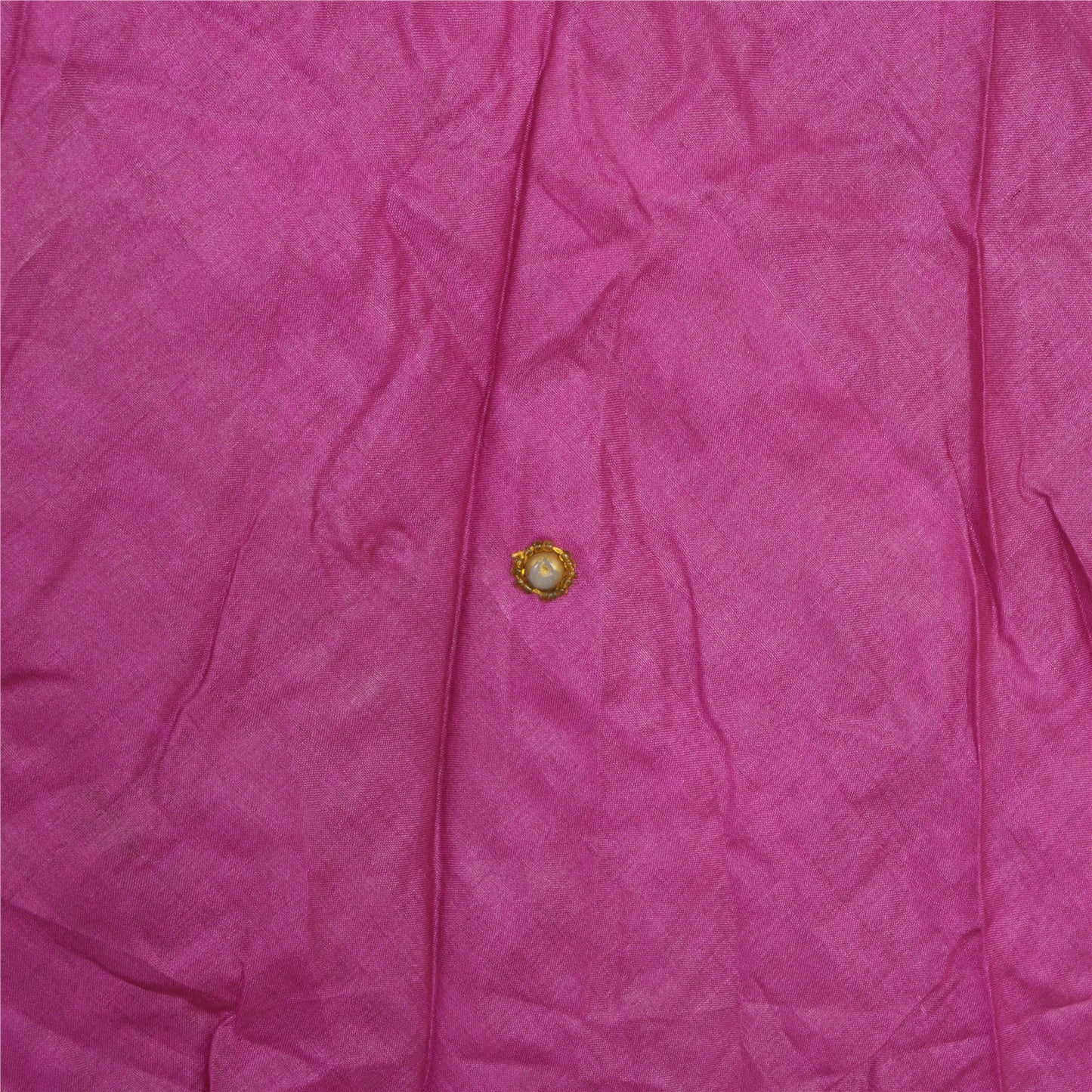 Sanskriti Vintage Skirt Purple 100% Pure Silk Hand-embroidered Stitched Lehanga