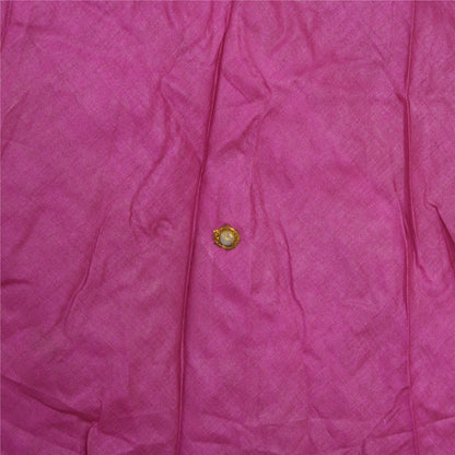 Sanskriti Vintage Skirt Purple 100% Pure Silk Hand-embroidered Stitched Lehanga