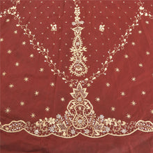 Load image into Gallery viewer, Sanskriti Vintage Long Skirt 100% Pure Satin Silk Hand Beaded Unstitched Lehenga

