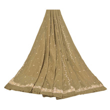 Load image into Gallery viewer, Sanskriti Vintage Long Skirt Pure Silk Heena Green Handmade Unstitched Lehenga
