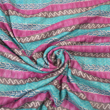 Load image into Gallery viewer, Sanskriti Vintage Heavy Sarees 100% Pure Woolen Fabric Printed &amp; Woven Sari
