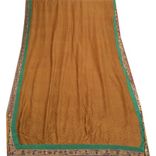 Load image into Gallery viewer, Sanskriti Vintage Heavy Brown Sari Pure Silk Fabric Polka  Dots Printed Sarees
