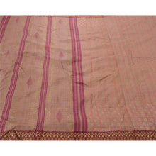 Load image into Gallery viewer, Sanskriti Vintage Brown Heavy Sari 100% Pure Woolen Fabric Painted Woven Sarees
