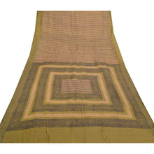 Load image into Gallery viewer, Sanskriti Vintage Heavy Indian Sari Pure Woolen Green Fabric Printed Sarees
