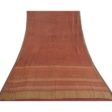 Load image into Gallery viewer, Sanskriti Vintage Brick Red Heavy Indian Sari Pure Woolen Fabric Printed Sarees
