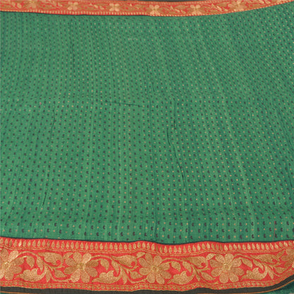 Sanskriti Vintage Heavy Sarees Pure Handloom Silk Sustainable Fabric Embroidered Woven Sari