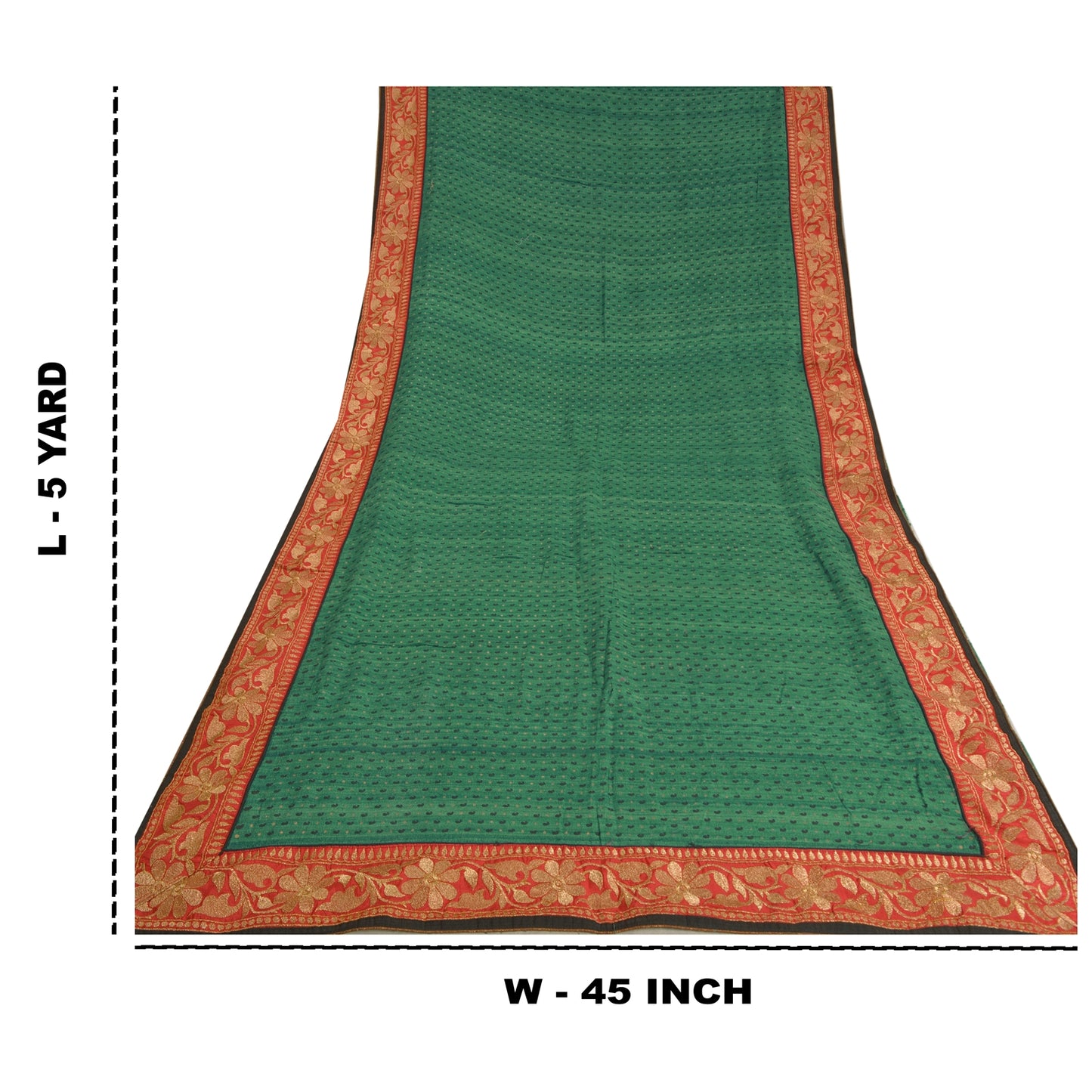 Sanskriti Vintage Heavy Sarees Pure Handloom Silk Sustainable Fabric Embroidered Woven Sari