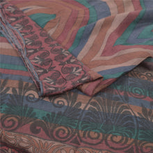 Load image into Gallery viewer, Sanskriti Vintage Heavy Indian Sari Pure Woolen Fabric Printed &amp; Woven Sarees
