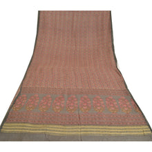 Load image into Gallery viewer, Sanskriti Vintage Sarees Red Heavy Indian Pure Woolen Fabric Printed 5yd Sari
