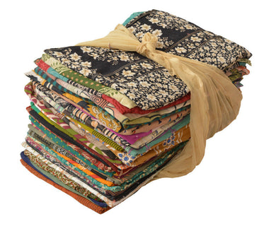 Wholesale recycled sari silk fabric For Sustainable Clothing